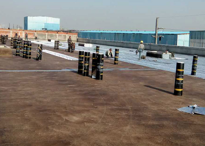 屋面卷材防水施工